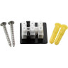 Люстра потолочная LUMION DAMONA 8108/5C MODERNI LN25 E14 5*40W 220V латунь титаниум/серый, металл/текстиль/стекло